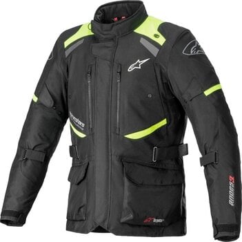 Textiele jas Alpinestars Andes V3 Drystar Jacket Black/Yellow Fluo L Textiele jas - 1