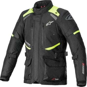 Текстилно яке Alpinestars Andes V3 Drystar Jacket Black/Yellow Fluo M Текстилно яке - 1