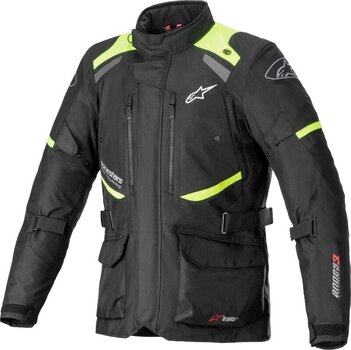 Textilná bunda Alpinestars Andes V3 Drystar Jacket Black/Yellow Fluo S Textilná bunda - 1