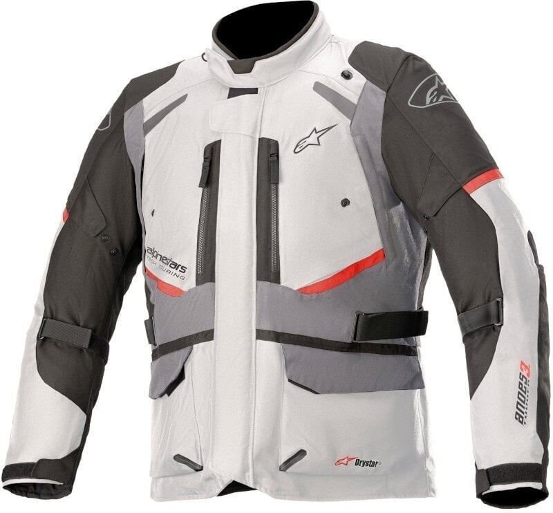 Textilní bunda Alpinestars Andes V3 Drystar Jacket Ice Gray/Dark Gray 3XL Textilní bunda