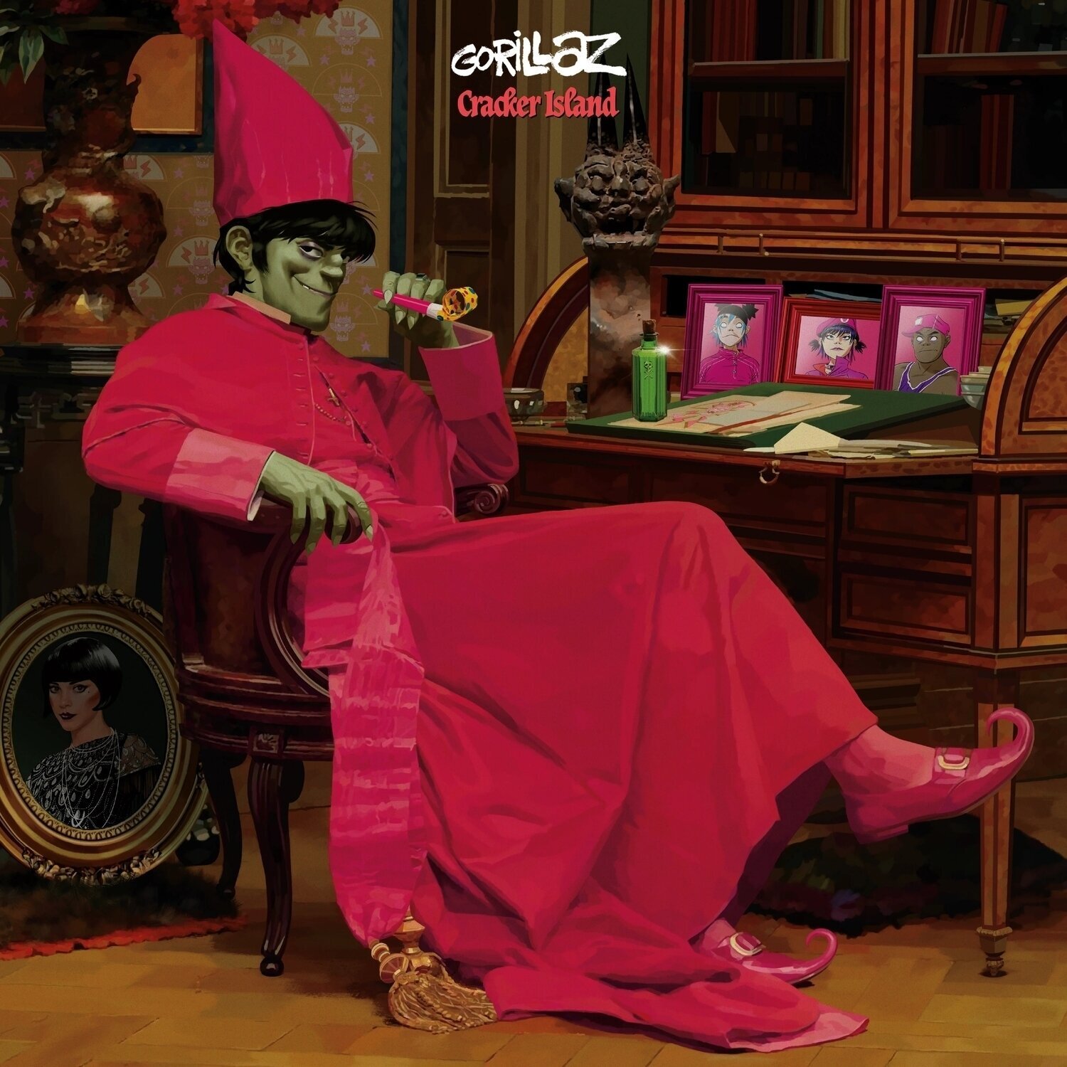 Vinylplade Gorillaz - Cracker Island (Rsd 2024) (Pink Coloured) (2 LP)