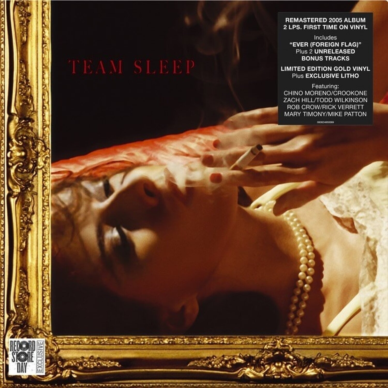 Disque vinyle Team Sleep - Team Sleep (Rsd 2024) (Gold Coloured) (2 LP)