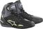 Motorcycle Boots Alpinestars Faster-3 Drystar Shoes Black/Gray/Yellow Fluo 39 Motorcycle Boots
