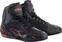 Motorcycle Boots Alpinestars Faster-3 Drystar Shoes Black/Red Fluo 45,5 Motorcycle Boots
