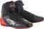 Motorcycle Boots Alpinestars Faster-3 Shoes Black/Grey/Red Fluo 39 Motorcycle Boots