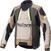 Textiljacke Alpinestars Halo Drystar Jacket Dark Khaki/Sand Yellow Fluo 3XL Textiljacke