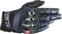 Motorcykelhandskar Alpinestars Halo Leather Gloves Dark Blue/Black L Motorcykelhandskar