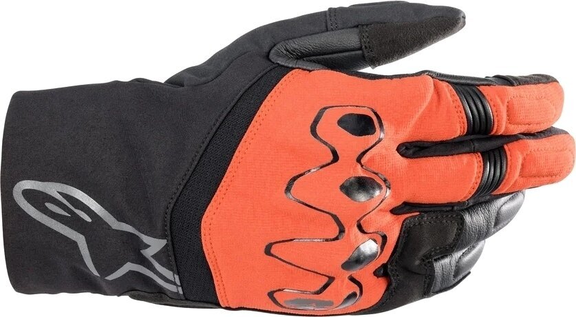 Motorcykel handsker Alpinestars Hyde XT Drystar XF Gloves Black/Bright Red 3XL Motorcykel handsker