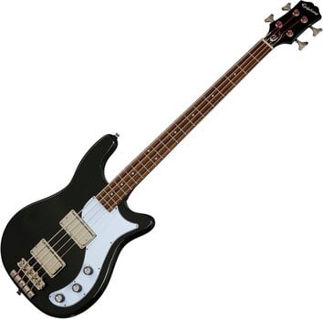 4-strängad basgitarr Epiphone Embassy Bass Black 4-strängad basgitarr - 1