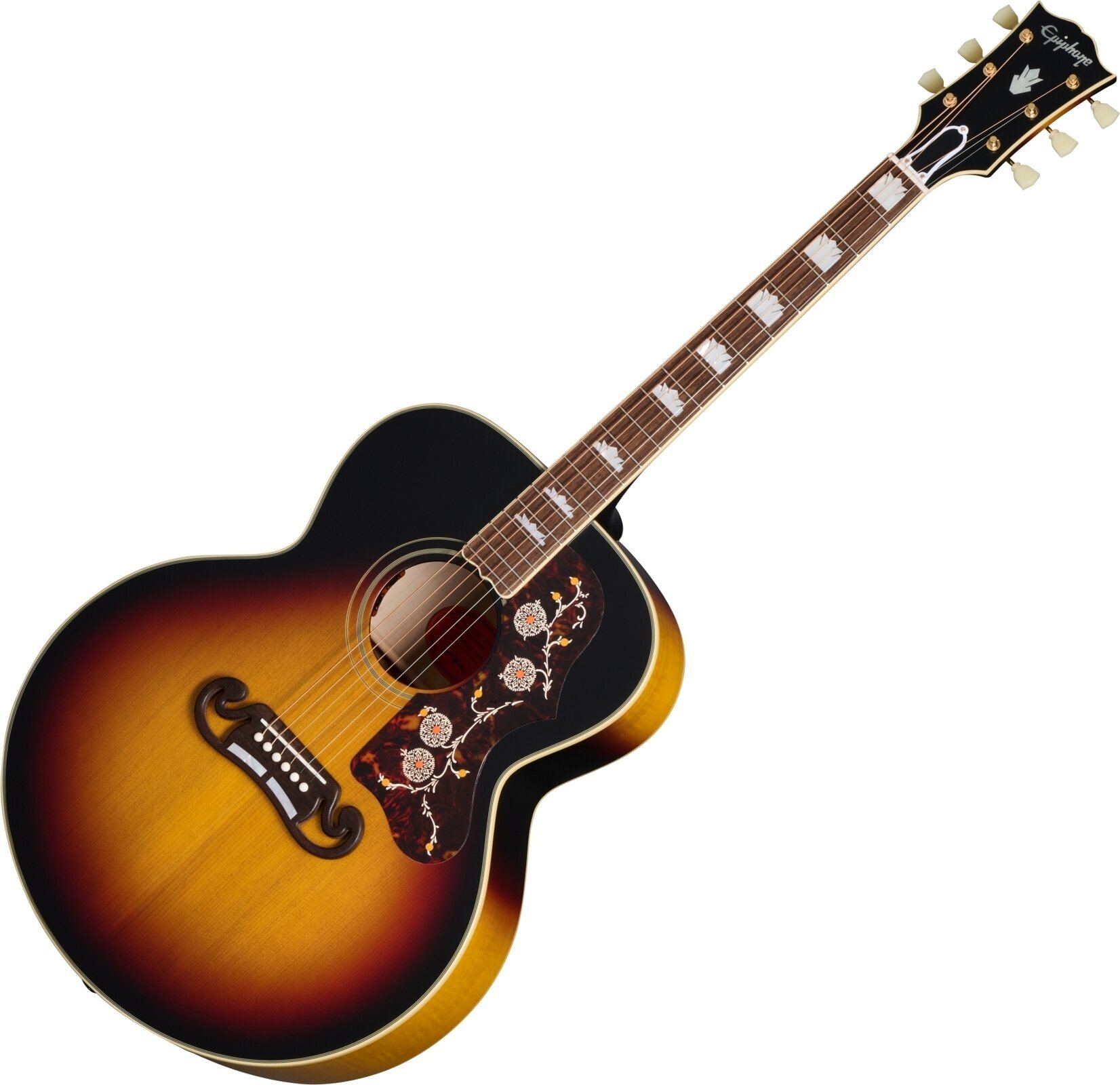 electro-acoustic guitar Epiphone 1957 SJ-200 Vintage Sunburst electro-acoustic guitar