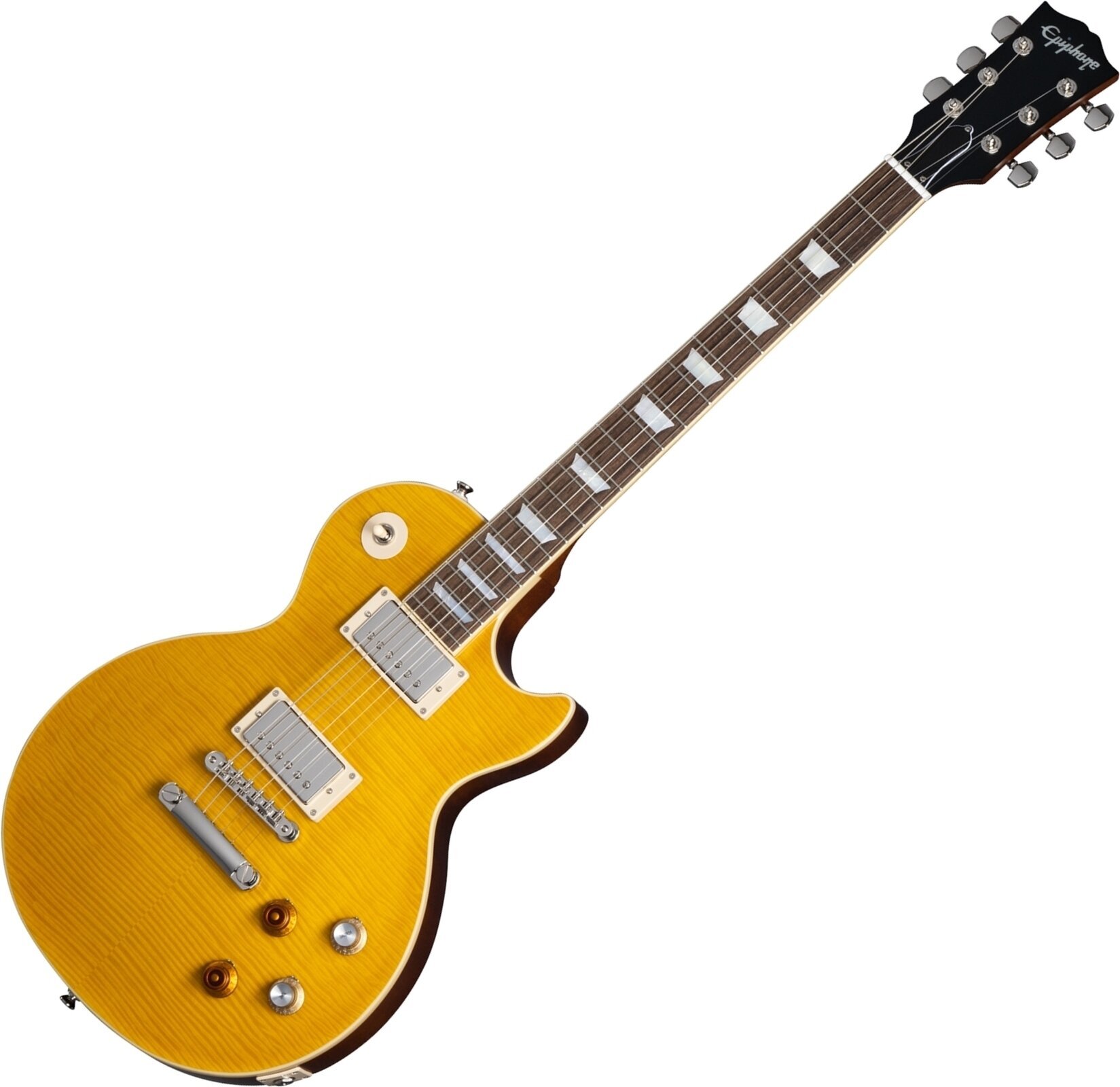 Elektrisk guitar Epiphone Kirk Hammett Greeny 1959 Les Paul Standard Greeny Burst Elektrisk guitar