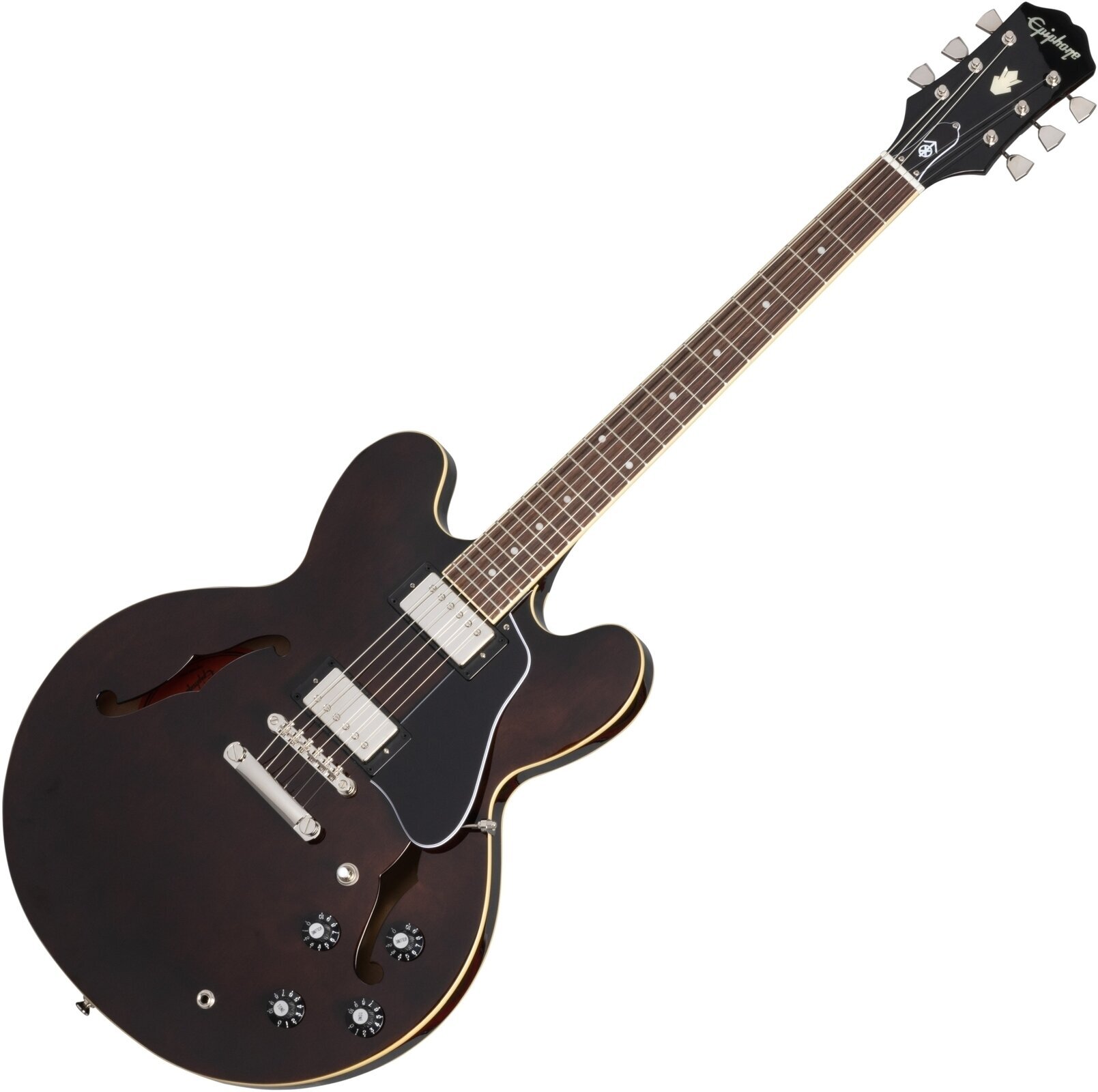 Guitare semi-acoustique Epiphone Jim James ES-335 Walnut Guitare semi-acoustique