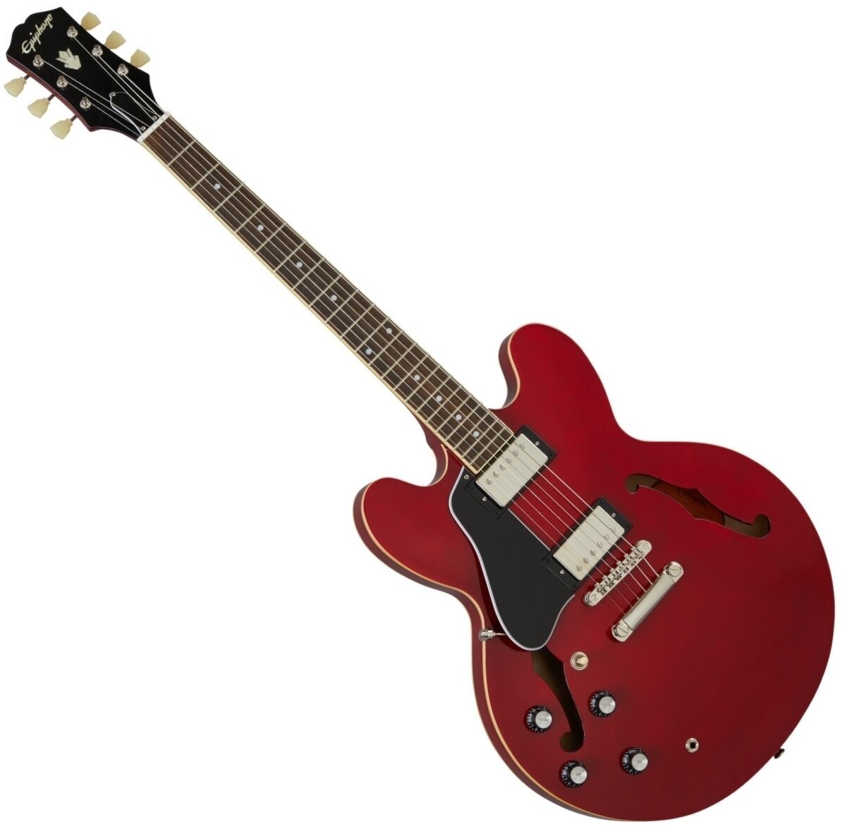 Semi-akoestische gitaar Epiphone ES-335 LH Cherry Semi-akoestische gitaar