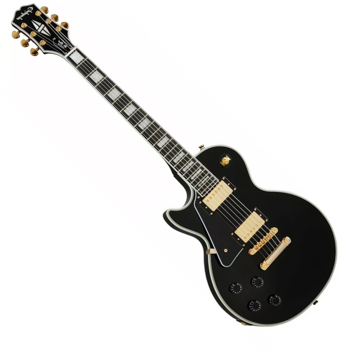 Gitara elektryczna Epiphone Les Paul Custom LH Ebony Gitara elektryczna