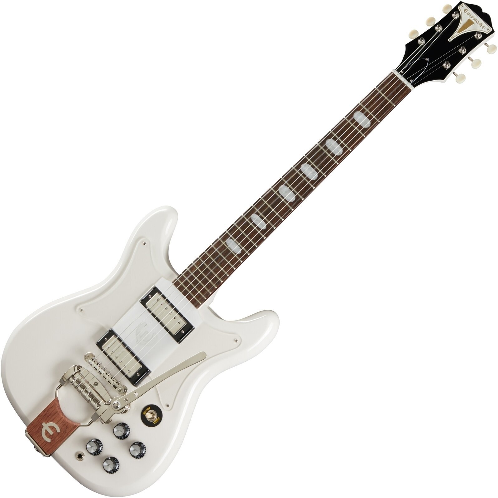 Sähkökitara Epiphone Crestwood Custom Polaris White Sähkökitara