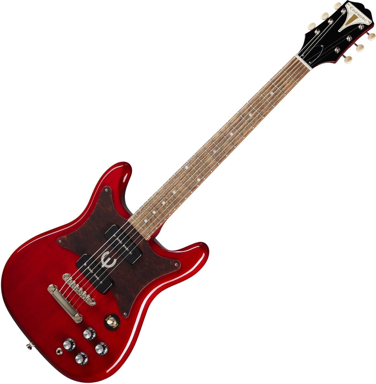 E-Gitarre Epiphone Wilshire P-90s Cherry E-Gitarre