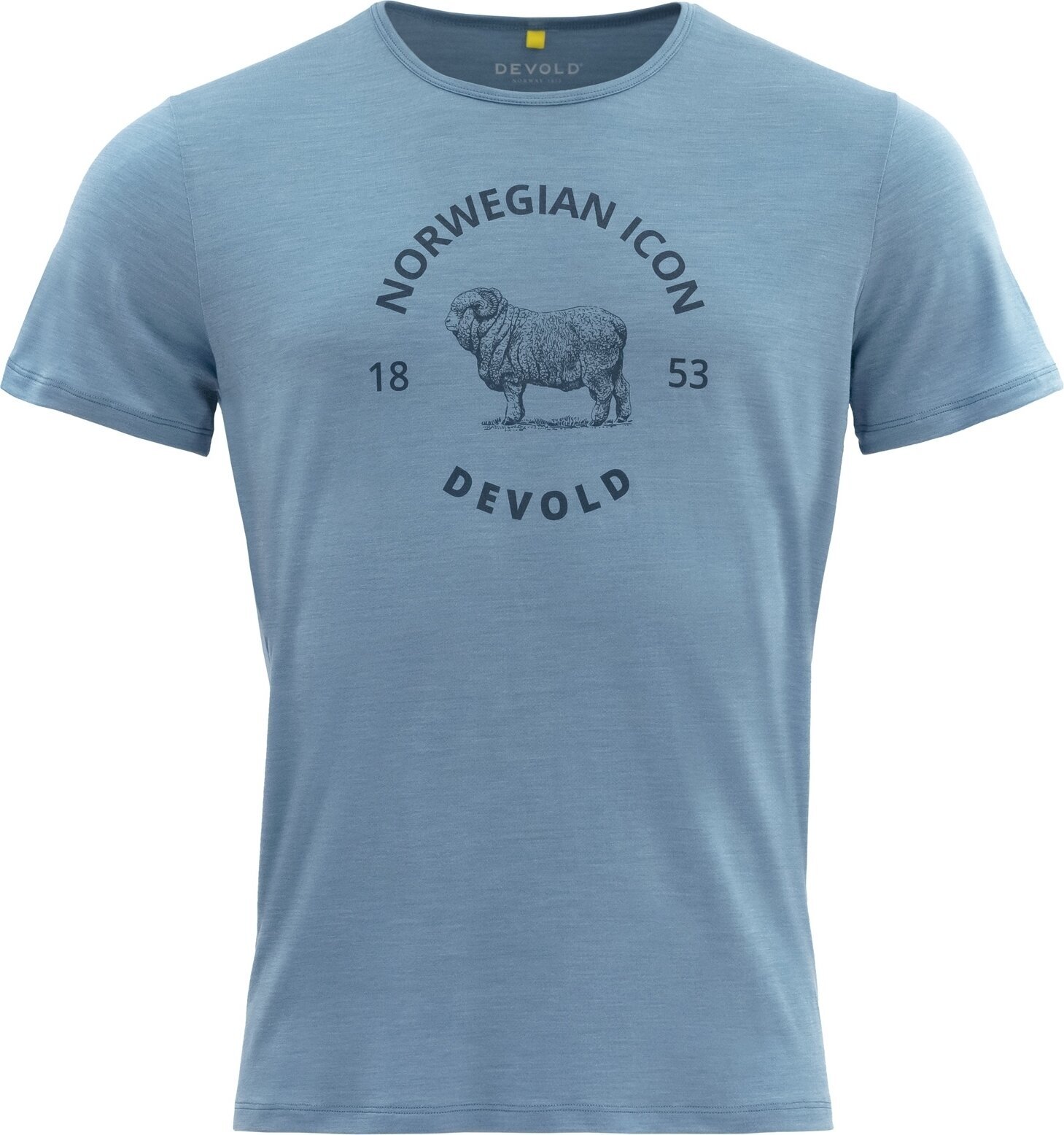 T-shirt outdoor Devold Bagge Merino 130 Tee Man Moon S T-shirt