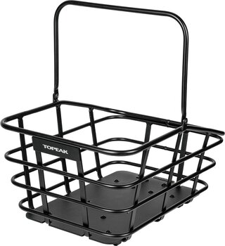 Portabicicletas Topeak Urban Basket DX La canasta de bicicleta Black 22 L Portabicicletas - 1