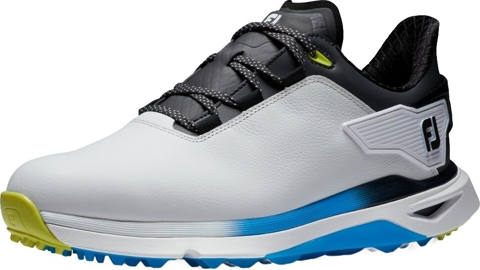 Muške cipele za golf Footjoy PRO SLX Carbon Mens Golf Shoes White/Black/Multi 40,5