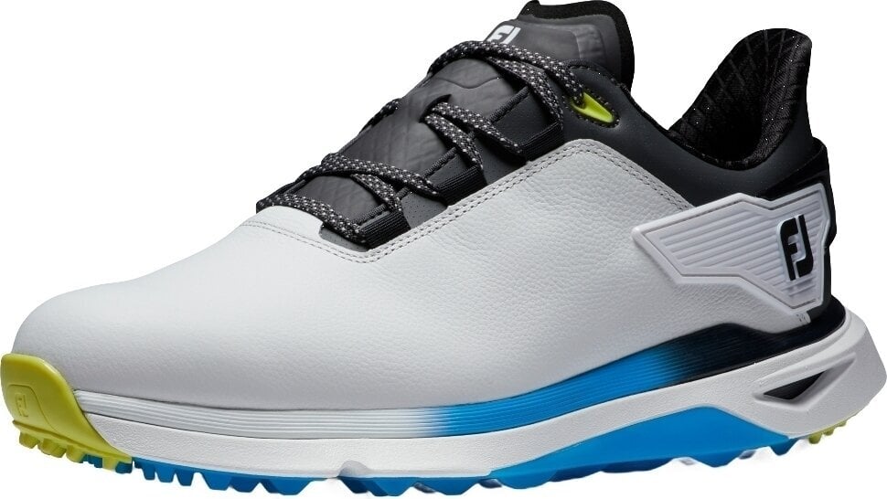 Férfi golfcipők Footjoy PRO SLX Carbon Mens Golf Shoes White/Black/Multi 44,5
