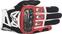 Motorcykelhandskar Alpinestars SMX-2 Air Carbon V2 Gloves Black/Red/White 3XL Motorcykelhandskar