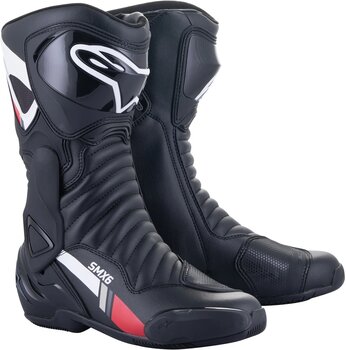 Motorcycle Boots Alpinestars SMX-6 V2 Boots Black/White/Gray 36 Motorcycle Boots - 1