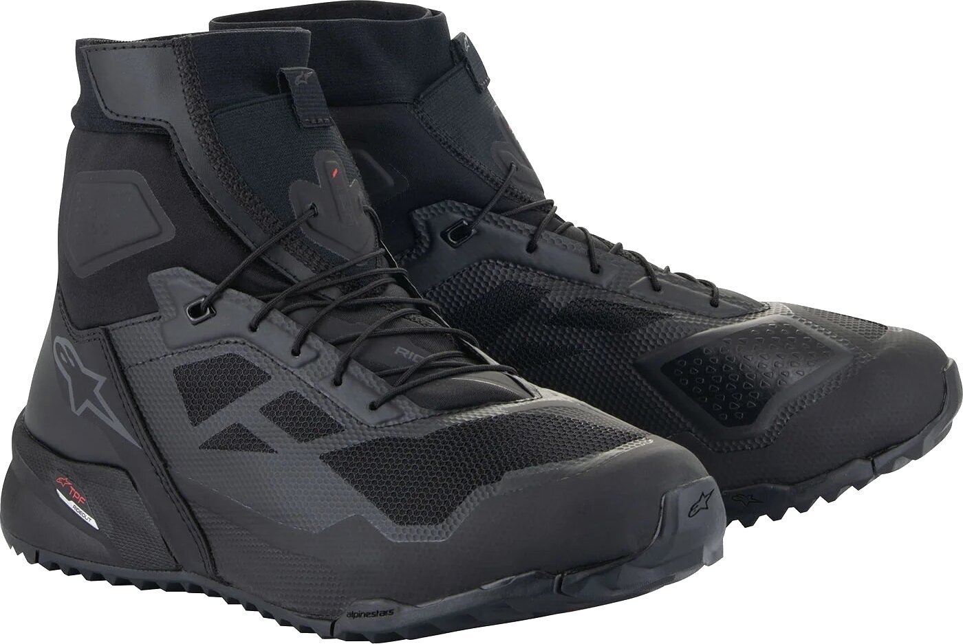 Motorcycle Boots Alpinestars CR-1 Shoes Black/Dark Grey 40,5 Motorcycle Boots