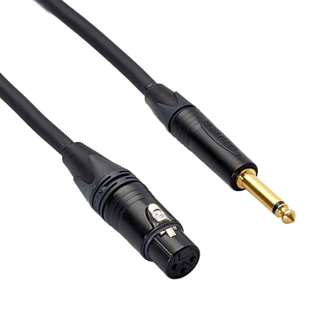 Microphone Cable Bespeco AHMA300 Black 3 m