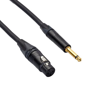 Mikrofonski kabel Bespeco AHMA300 Črna 3 m - 1