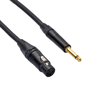 Microphone Cable Bespeco AHMA600 Black 6 m - 1