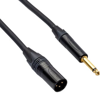 Mikrofonski kabel Bespeco AHMM300 Črna 3 m - 1