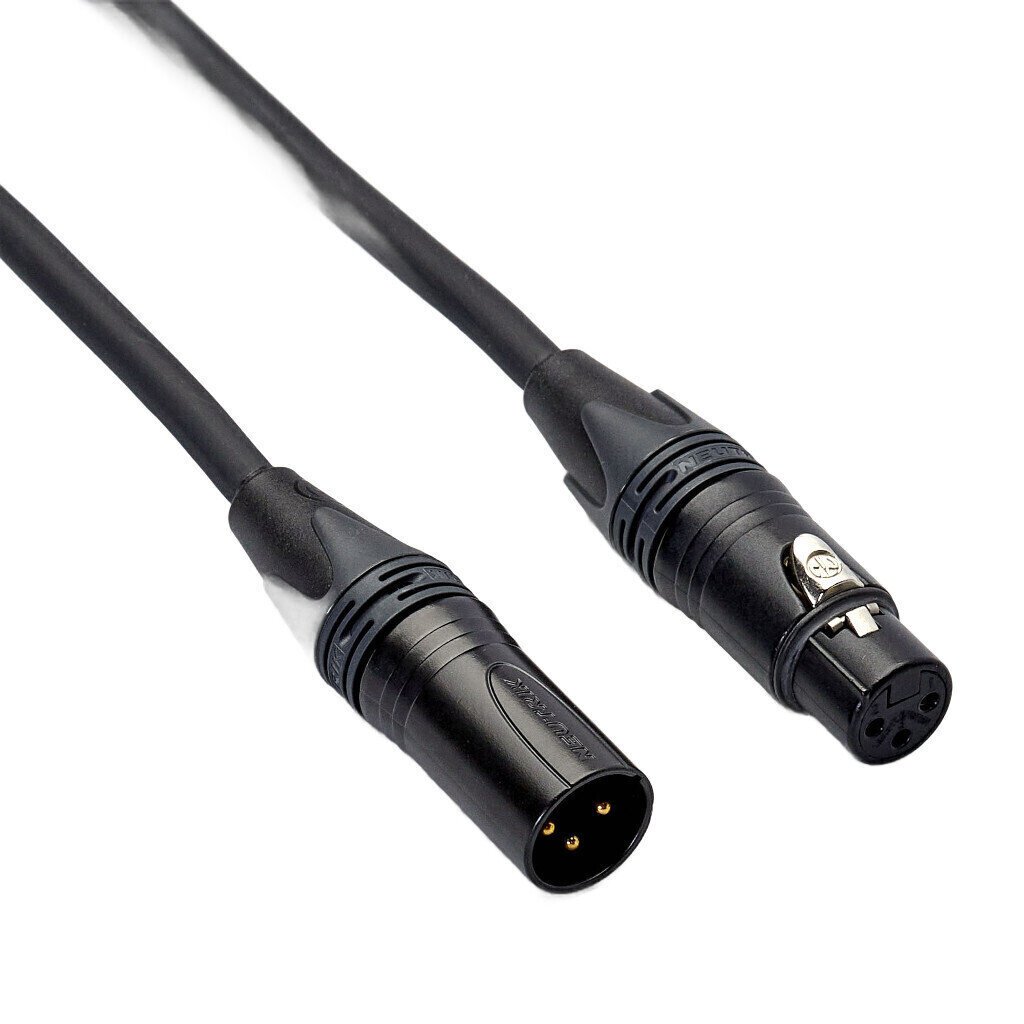 Microphone Cable Bespeco AHMB100 Black 1 m