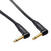 Propojovací kabel, Patch kabel Bespeco AHPP025 Černá 0.25 m Lomený - Lomený