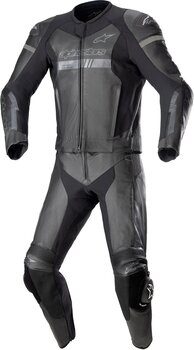 Combinezon de piele 2 piese Alpinestars GP Force Chaser Leather Suit 2 Pc Negru/Negru 50 Combinezon de piele 2 piese - 1