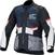 Casaco têxtil Alpinestars Andes Air Drystar Jacket Deep Blue/Black/Ice Gray L Casaco têxtil