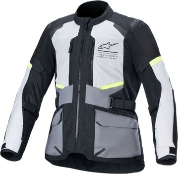 Textiele jas Alpinestars Andes Air Drystar Jacket Ice Gray/Dark Gray/Black 3XL Textiele jas - 1