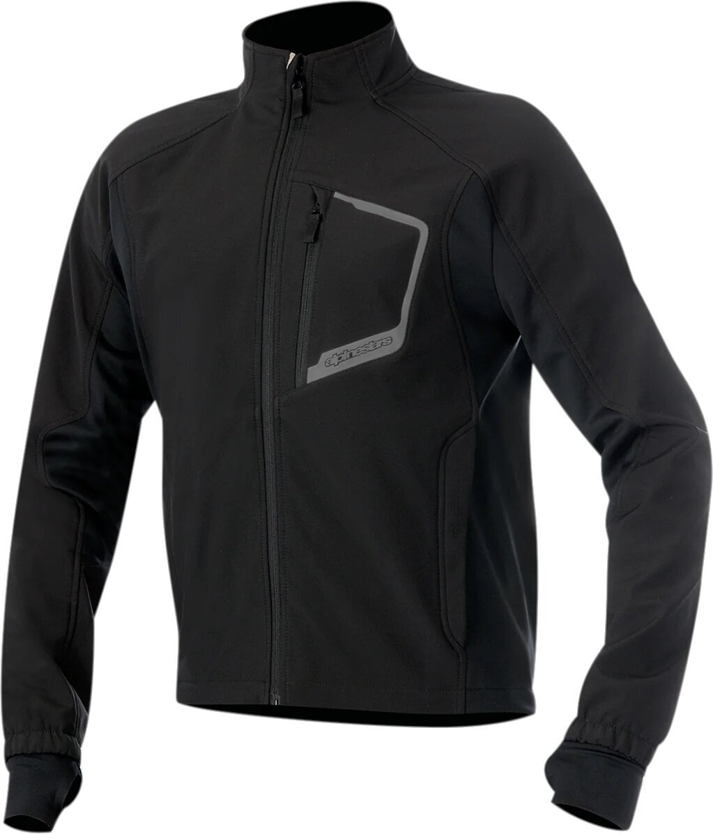Levně Alpinestars Tech Layer Top Black Black M Textilní bunda