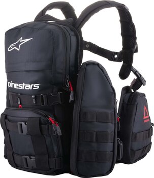 Motorcycle Backpack Alpinestars Techdura Tactical Pack Black/White - 1