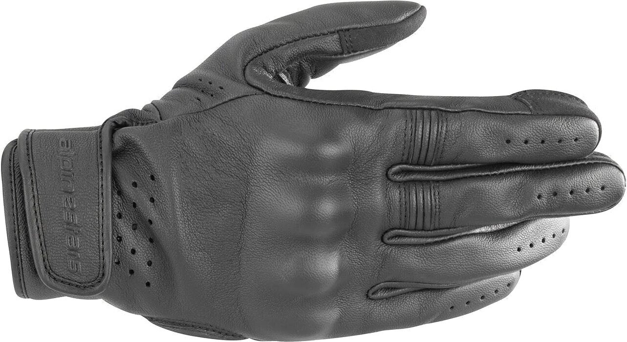 Moottoripyöräilijän käsineet Alpinestars Dyno Leather Gloves Black/Black L Moottoripyöräilijän käsineet