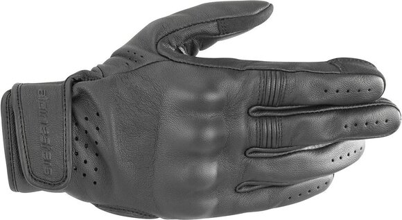 Motorcycle Gloves Alpinestars Dyno Leather Gloves Black/Black L Motorcycle Gloves - 1