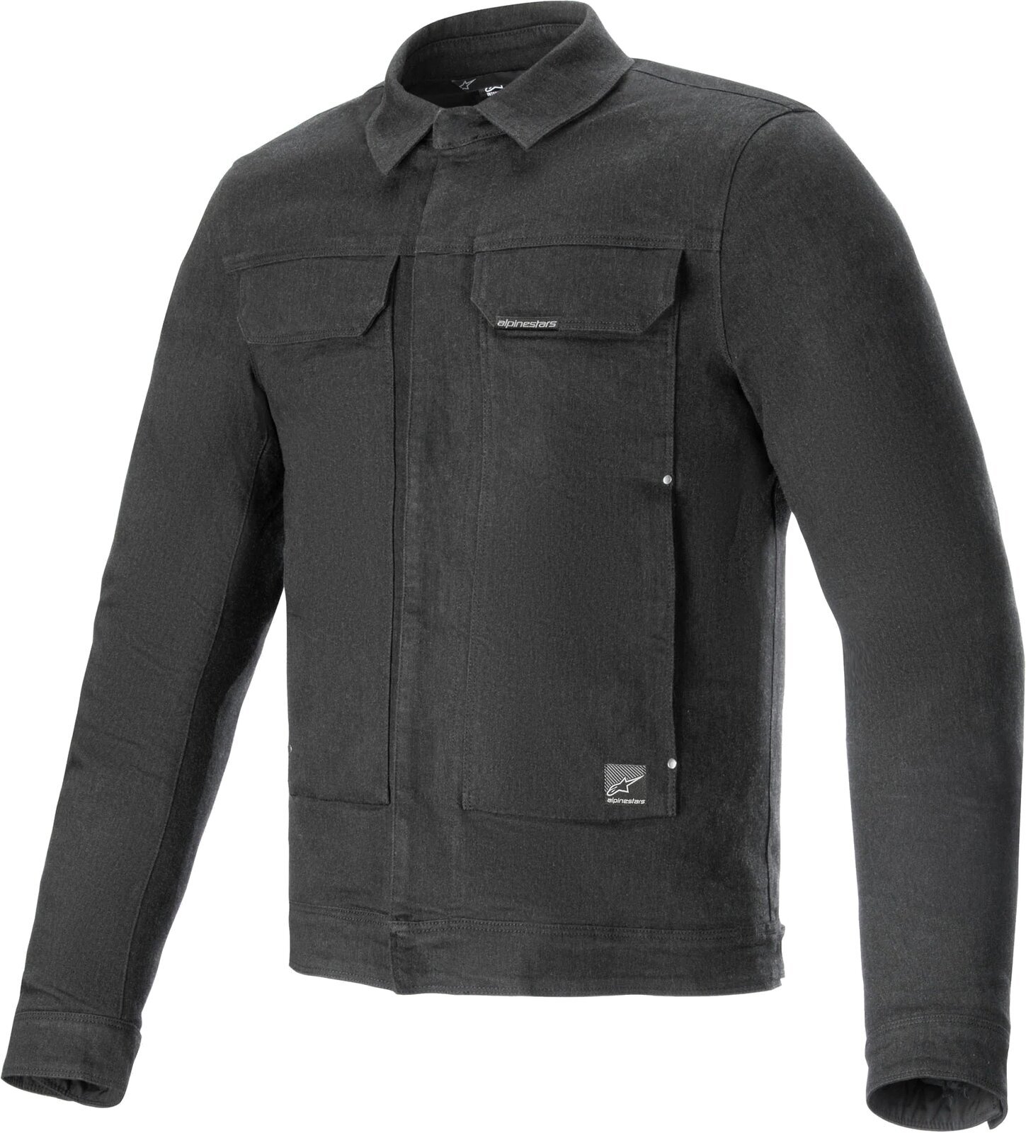Camisa Kevlar Alpinestars Garage Jacket Smoke Gray L Camisa Kevlar