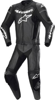 Mono de moto de dos piezas Alpinestars GP Force Lurv Leather Suit 2 Pc Black 48 Mono de moto de dos piezas - 1