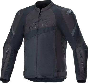 Bőrdzseki Alpinestars GP Plus R V4 Airflow Leather Jacket Black/Black 48 Bőrdzseki - 1