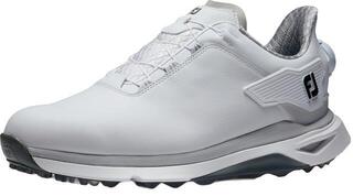 Men's golf shoes Footjoy PRO SLX White/Grey/Grey Boa