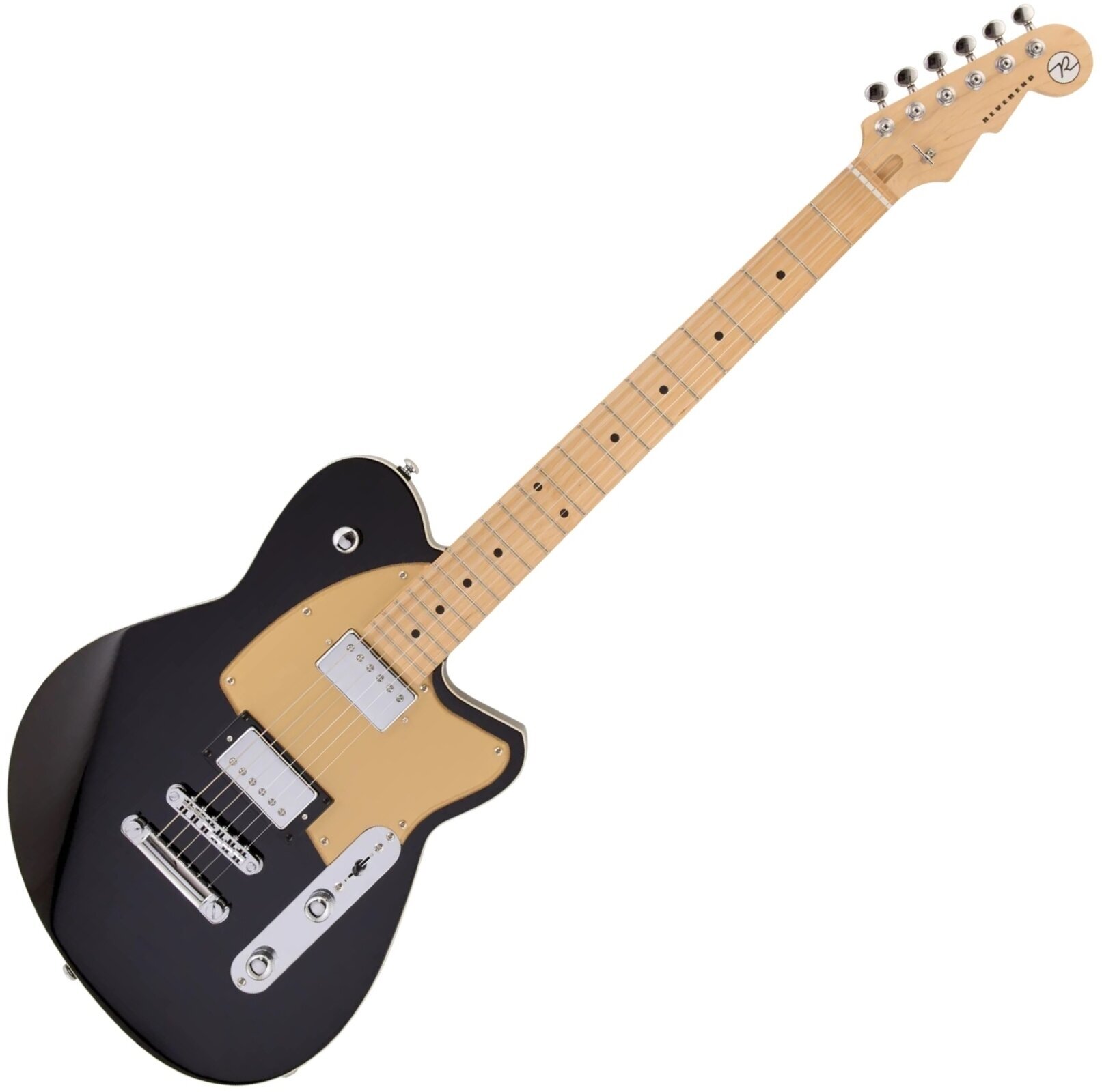 Electric guitar Reverend Guitars Charger HB Midnight Black