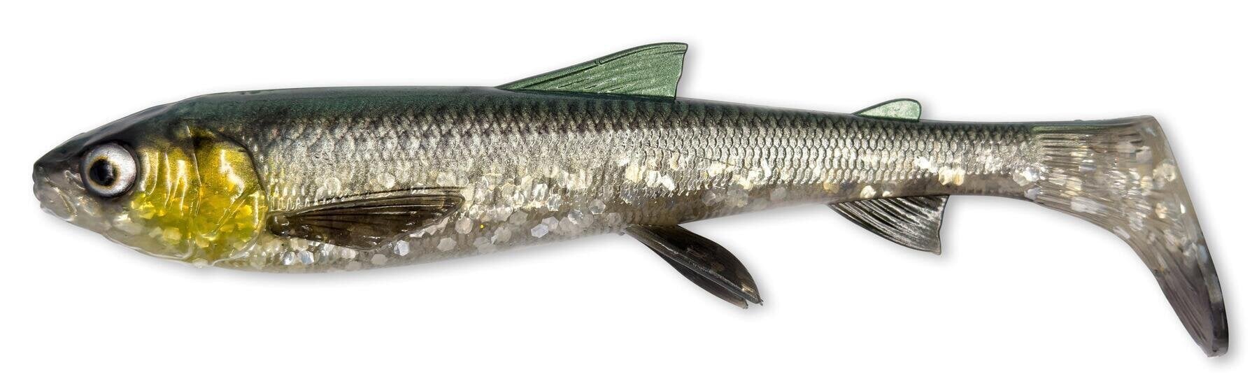 Kumiviehe Savage Gear 3D Whitefish Shad 2 pcs Green Silver 17,5 cm 42 g Kumiviehe