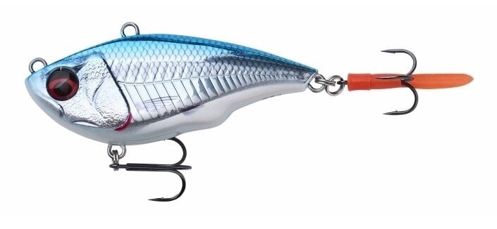 Fishing Wobbler Savage Gear Fat Vibes XL Blue Silver Chrome 10 cm 58 g