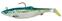 Isca flexível Savage Gear 4D Herring Big Shad Green Mackerel 25 cm 300 g Isca flexível