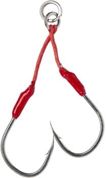 Udica Savage Gear Bloody Assist Hook J Double 2 pcs # 1/0 - 1