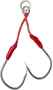 Udica Savage Gear Bloody Assist Hook J Double 2 pcs # 2/0 - 1
